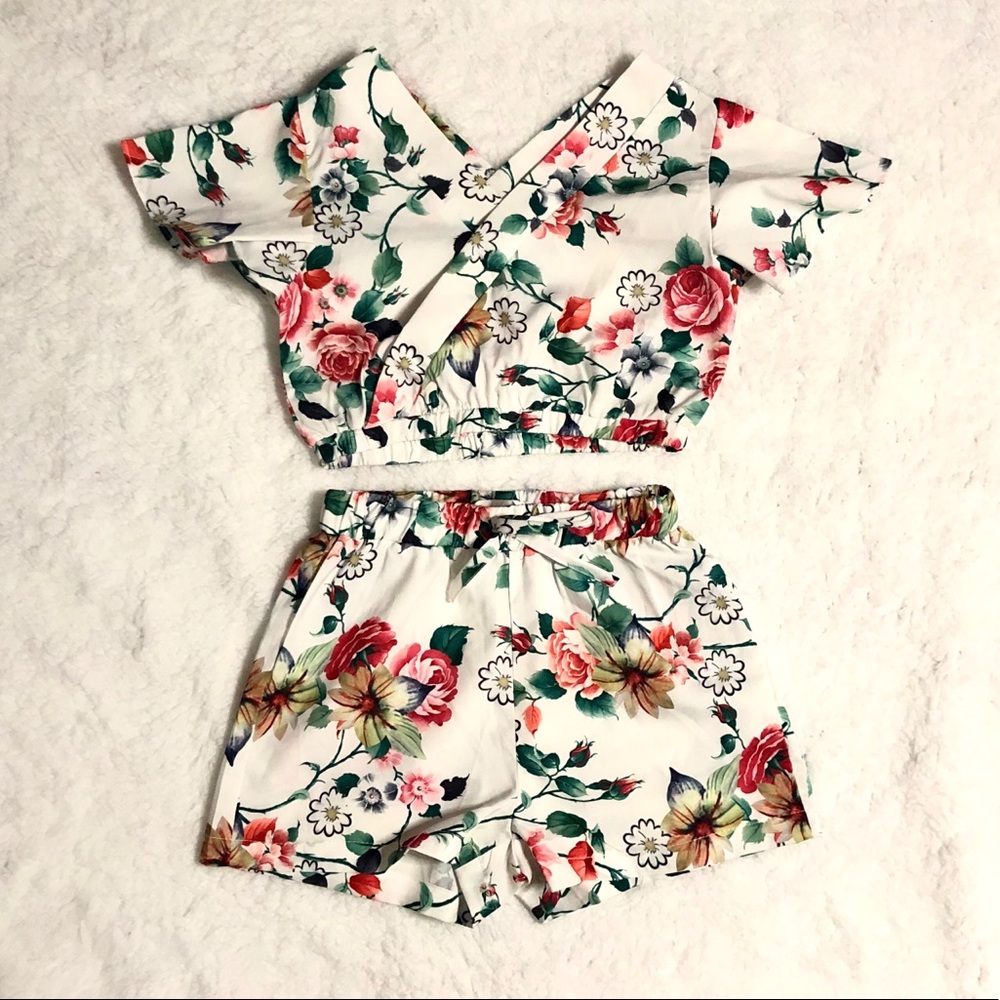 Floral Two-Piece